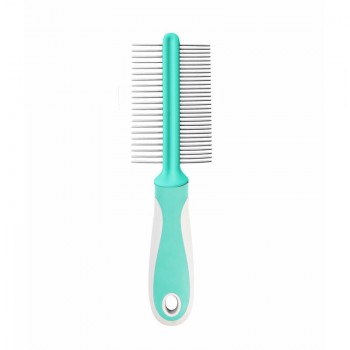 Ķemme HAIRMONY divpusēja ar metāla zobiem 22cm