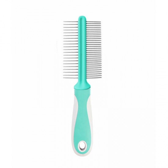 Ķemme HAIRMONY divpusēja ar metāla zobiem 22cm Ķemme HAIRMONY divpusēja ar metāla zobiem 22cm