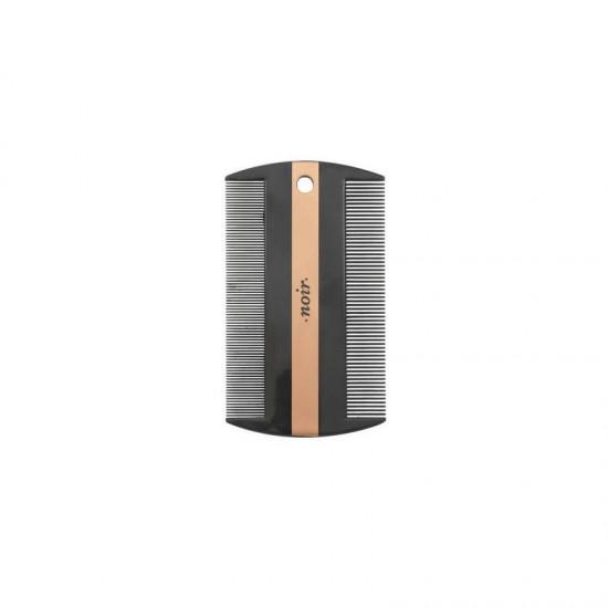 Ķemme NOIR Flea Comb 9x5,1cm Ķemme NOIR Flea Comb 9x5,1cm