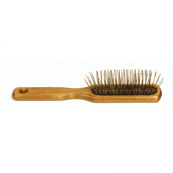 Koka ķemme ar gariem zobiem 20x3,5cm Koka ķemme ar gariem zobiem 20x3,5cm