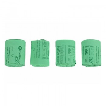 Flamingo izkārnījumu maisiņi COMPOSTABLE CARDUN GREEN 4x25 gb
