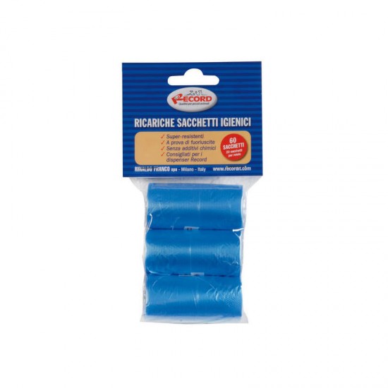 Sanitārie maisiņi 3x20gb 27,5x30 cm Sanitārie maisiņi 3x20gb 27,5x30 cm