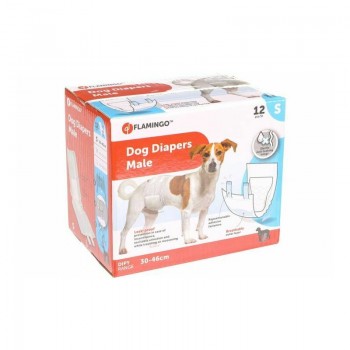 Flamingo autiņbiksītes suņiem For Male S 30-46cm 12gb. Flamingo autiņbiksītes suņiem For Male S 30-46cm 12gb.