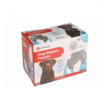 Flamingo autiņi suņiem L 38-56 cm 12gab. Flamingo autiņi suņiem L 38-56 cm 12gab.