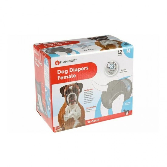 Flamingo autiņi suņiem M 36-52cm 12gab. Flamingo autiņi suņiem M 36-52cm 12gab.