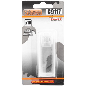 Ielocīts trapecveida asmens "Richmann" 10 gab. Ielocīts trapecveida asmens "Richmann" 10 gab.