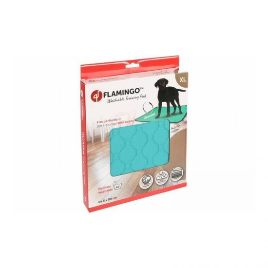 Flamingo TRAINING PAD GREEN XL ANTISLIP 101x64,5cm - apmācības paliktnis