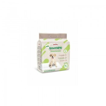 Paladziņš AssorbiPiu biodegradable 60x60cm 10 gb.