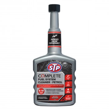 STP Complete Fuel System Cleaner - Petrol, Degvielas sistēmas tīrītājs – Benzīnam 400ml