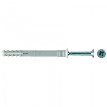 Dībeļnagla N S 8x80/40 mm, Fischer 50 gab.