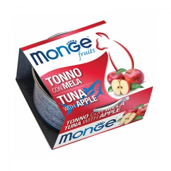  Monge Cat Fruits Adult Tuna Flakes with Apple 80 g