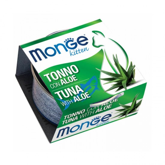 Monge Cat Fruits Kitten Tuna Flakes with Aloe 80 g
