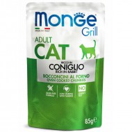 Monge Cat Grill Pouch Adult Chunkies in Jelly Rich in Rabbit 85 g