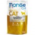 Monge Cat Grill Pouch Sterilised Chunkies in Jelly Rich in Cockerel 85 g