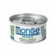 Monge Cat Monoprotein Flakes Chicken with Peas 80 g