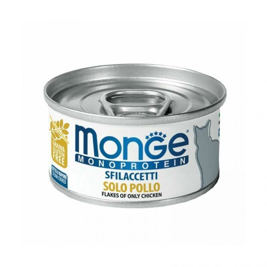 Monge Cat Monoprotein Flakes Only Chicken 80 g