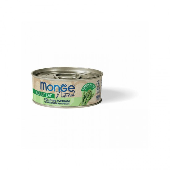 Monge Cat Natural Chicken with Asparagus 80 g