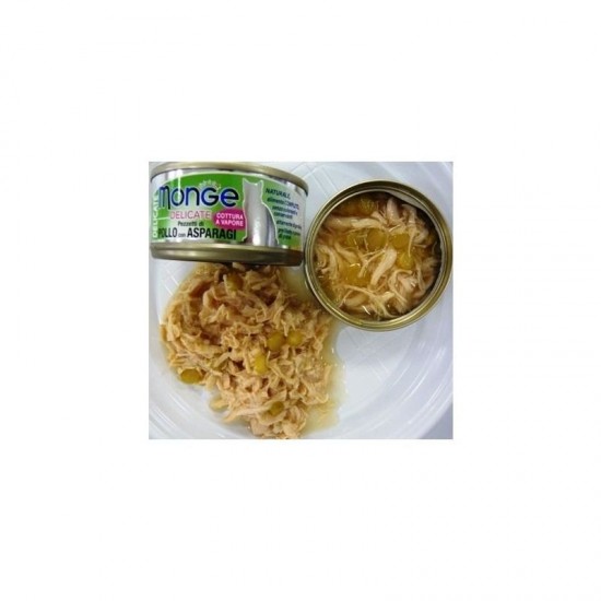 Monge Cat Natural Chicken with Asparagus 80 g