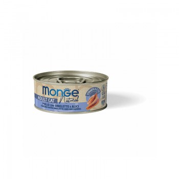 Monge Cat Natural Chicken with Omelette and Anchovies 80 g