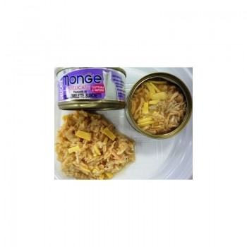 Monge Cat Natural Chicken with Omelette and Anchovies 80 g
