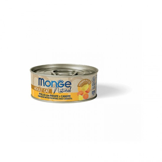 Monge Cat Natural Chicken with Potatoes and Carrots 80 g