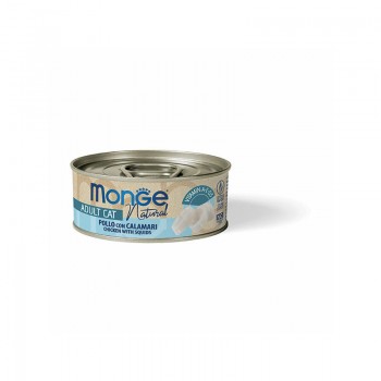 Monge Cat Natural Chicken with Squids 80 g