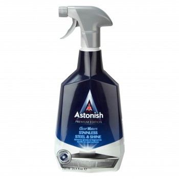 ASTONISH Specialist Stainless Steel & Shine Līdzeklis nerūsējoša tērauda virsmu tīrīšanai 750ml