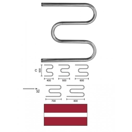 DVŽ M-veida L-700 C-500 1* 10389, M-VEIDA