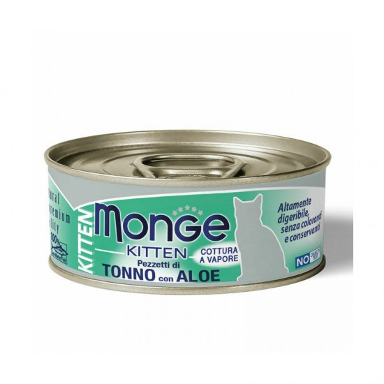 Monge Cat Natural Tuna with Aloe in Jelly 80 g