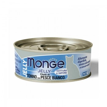 Monge Cat Natural Tuna with Seabream in Jelly 80 g