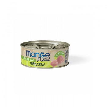 Monge Cat Natural Yellowfin Tuna with Chicken 80 g