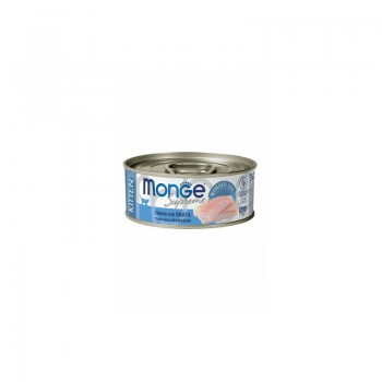Monge Cat Supreme Kitten Tuna Flakes with Seabream 80 g