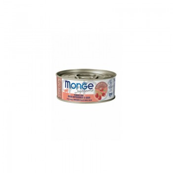 Monge Cat Supreme Sterilised Tuna Flakes with Brown Rice and Goji 80 g