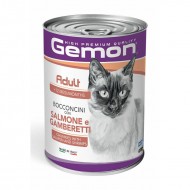 Gemon Cat Adult Chunkies with Salmon and Shrimps 415 g