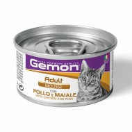 Gemon Cat Adult Mousse with Chicken and Pork 85 g