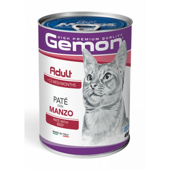 Gemon Cat Adult Pate with Beef 400 g