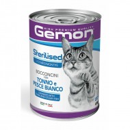 Gemon Cat Sterilised Chunkies with Tuna and Ocean Fish 415 g
