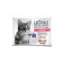 LECHAT Excellence pouches ADULT beef/salmon 4x100 g - konservi kaķiem