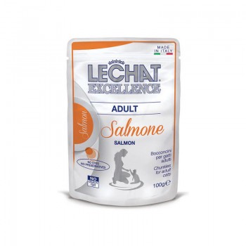 LECHAT Excellence Wet Adult with salmon 100 g - konservi kaķiem