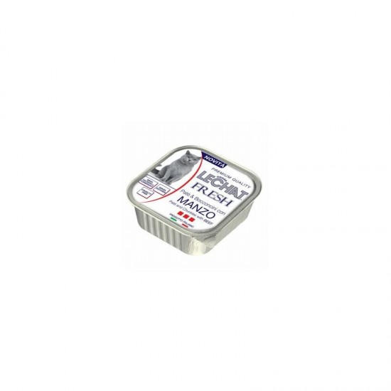 LeChat Fresh beef 100 g - konservi kaķiem