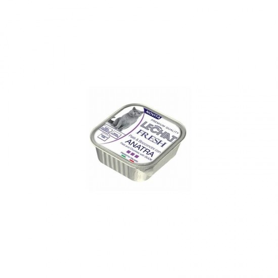 LeChat Fresh duck 100 g - konservi kaķiem