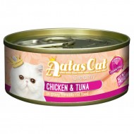 Aatas Cat Creamy Chicken&Tuna 80g - konservi kaķiem