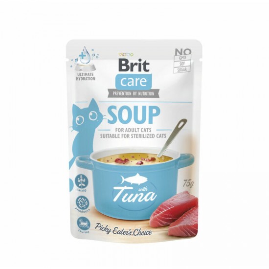 Brit Care Cat Soup Tuna 75 g