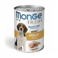 Monge Dog Fresh Adult Chunks in Loaf with Chicken 400 g