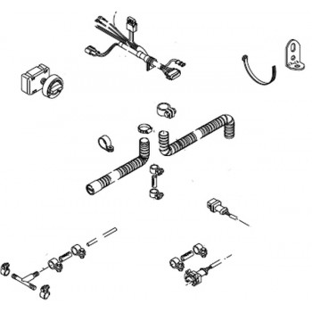 Uzstādīšanas komplekts Webasto uzstād kpl ATEvo 40/55