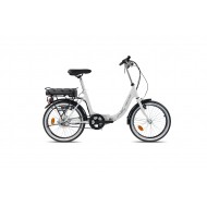 Elektriskais velosipēds E1000, izmērs 20", balts