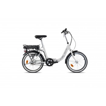 Elektriskais velosipēds E1000, izmērs 20", balts