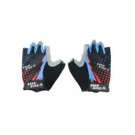 Velo cimdi "STAR", pieaugušajiem, izmērs: S, melni/zili