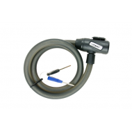 Saslēdzējs "PREMIUM SECURITY", Ø15x1200mm, melns