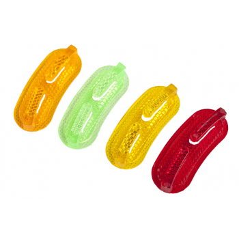 Velosipēdu riteņu dekors - atstarotāji "SNAPPY", 4 gab